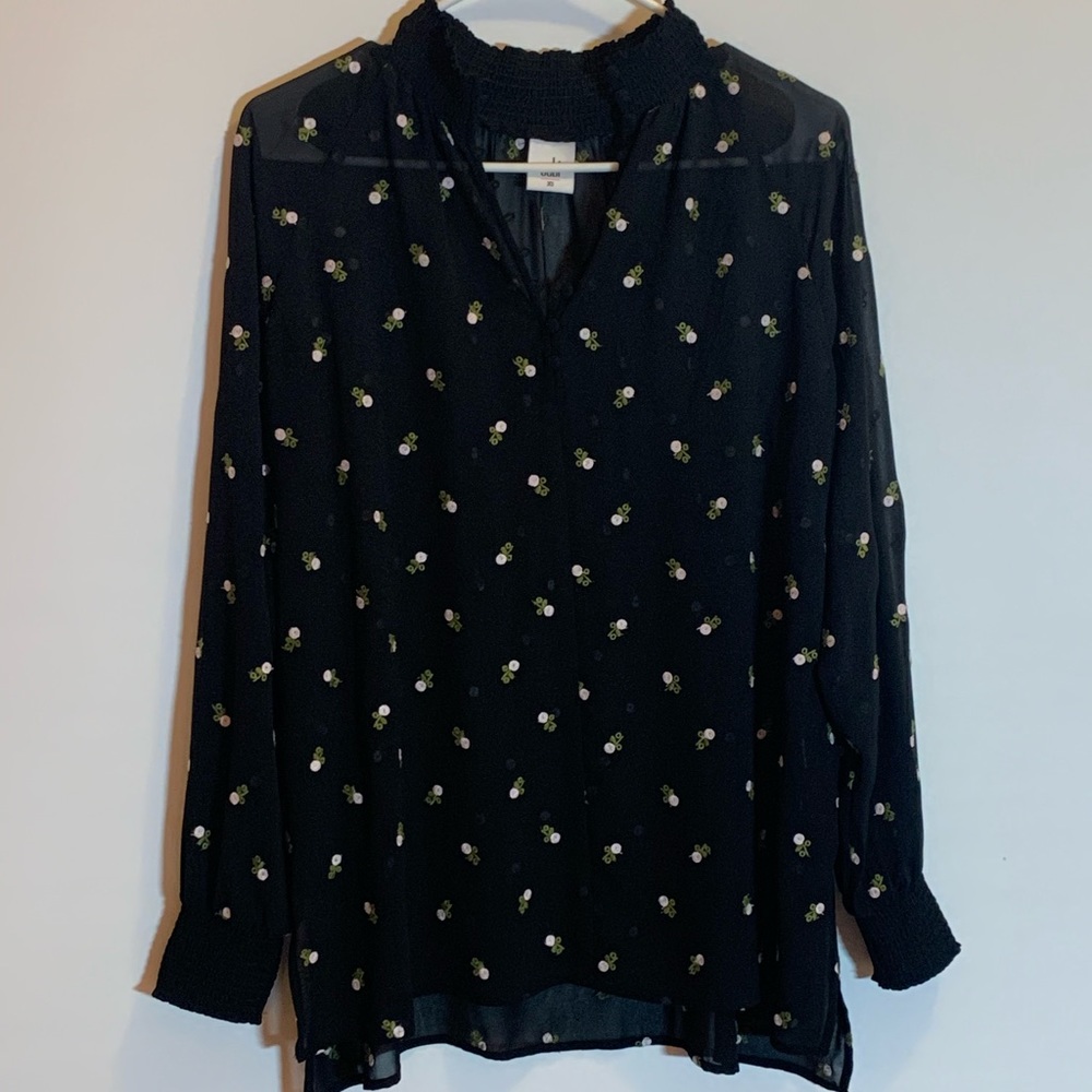 Cabi Embroidered Blouse